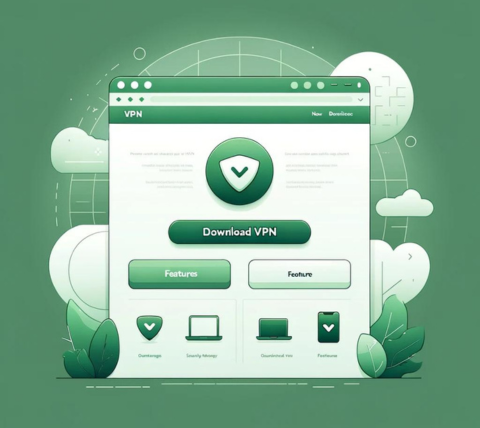 Koala VPN for China connection step 1, press the button to connect to the VPN.